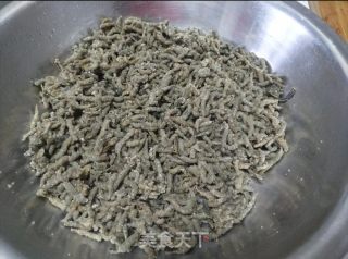 美味的民间蒸食枸蒲穗的做法步骤：4