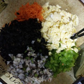 素馅蒸饺的做法步骤：5