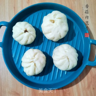 香菇肉包子的做法步骤：12