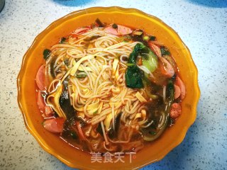 简易版麻辣米线的做法步骤：4