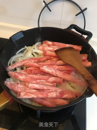 牛丼的做法步骤：6