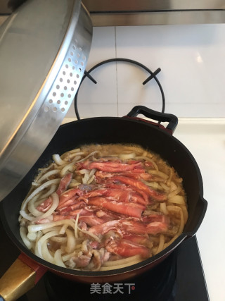 牛丼的做法步骤：8