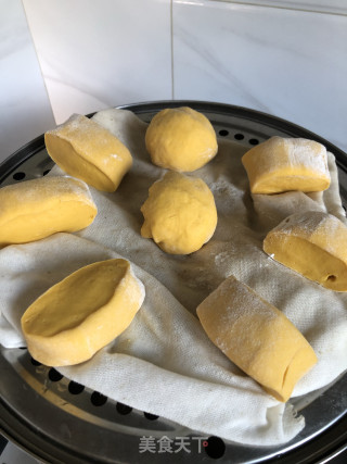 南瓜馒头的做法步骤：3