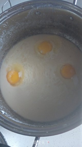 鸡蛋红薯皮的做法步骤：4