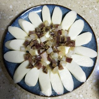 腊肉蒸山药的做法步骤：4