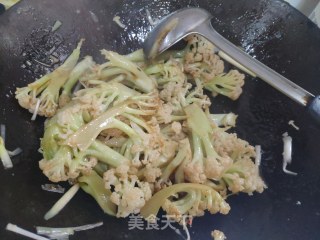 蚝油菜花的做法步骤：6