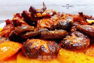 羊排烤时蔬的做法步骤：15