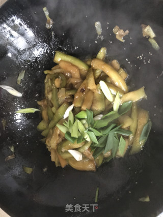 土豆家～～快手家常菜【蒜香茄条】的做法步骤：6
