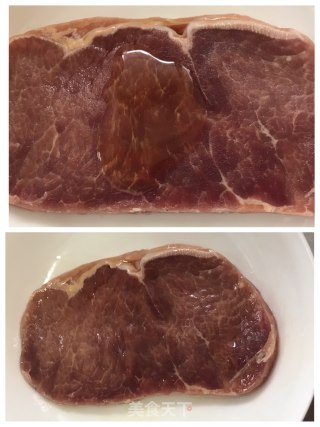 煎牛排的做法步骤：2