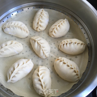 孜然胡萝卜牛肉包的做法步骤：14
