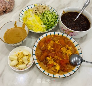 多彩手擀面的做法步骤：4
