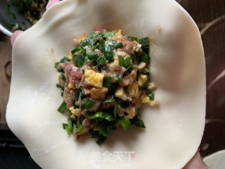 韭菜盒子的做法步骤：9