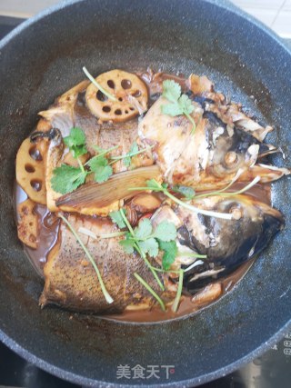 鱼头泡饼的做法步骤：6