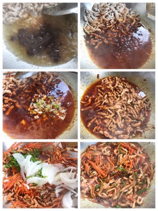 炒肉丝的做法步骤：4