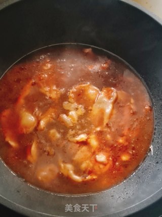水煮鸡片的做法步骤：14