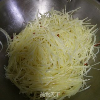 素炒土豆丝的做法步骤：5