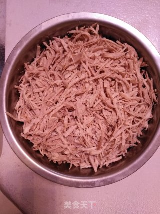 自制肉松的做法步骤：8