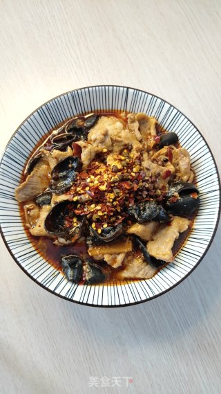 阿胖版本水煮肉片的做法步骤：7