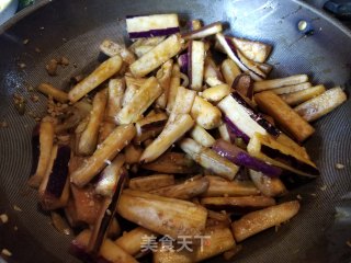 榨菜炒茄子的做法步骤：9