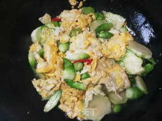 儿菜炒鸡蛋的做法步骤：9
