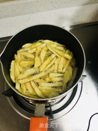 炸薯条的做法步骤：8