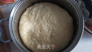 蜜红豆面包的做法步骤：2