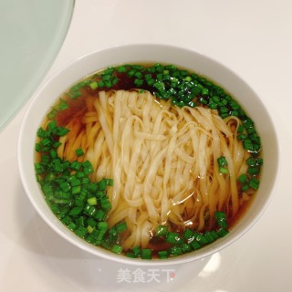 小青蒜汤面????的做法步骤：7