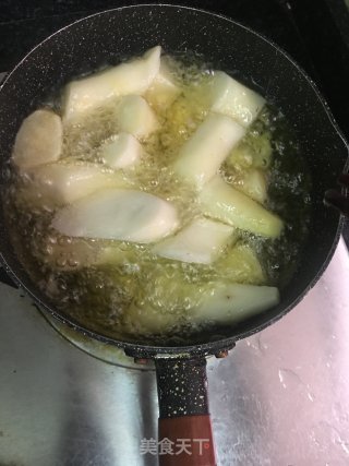 返沙姜薯的做法步骤：3