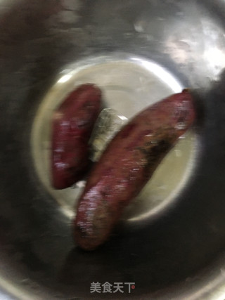 烤紫薯的做法步骤：1