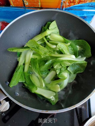 蒜香爆炒油菜的做法步骤：5