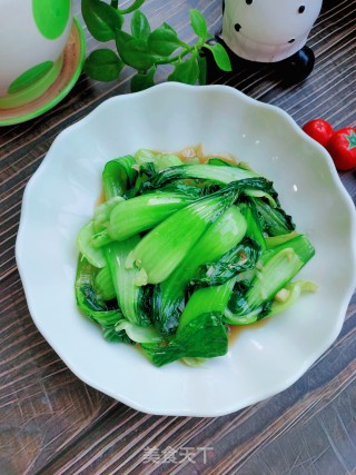 蒜香爆炒油菜的做法步骤：10