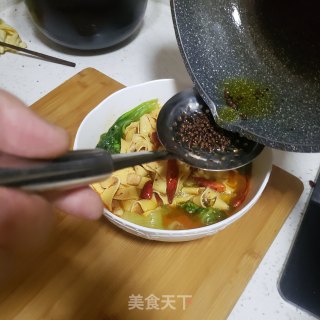 水煮麻辣千张的做法步骤：11