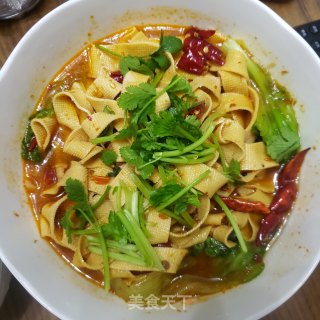 水煮麻辣千张的做法步骤：12