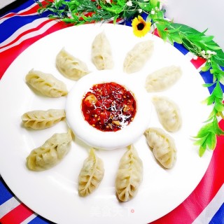 烫面蒸饺的做法步骤：16