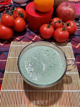 青汁蓝莓香蕉饮的做法步骤：5