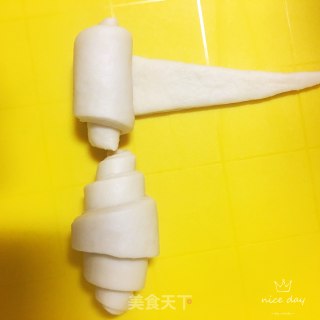 牛角面包的做法步骤：8