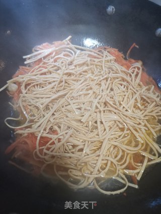 低脂鲜美的三鲜云丝的做法步骤：5