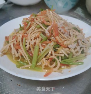 低脂鲜美的三鲜云丝的做法步骤：9