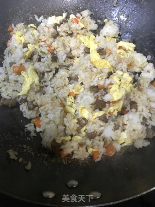 炒饭的做法步骤：5