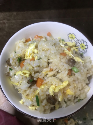 炒饭的做法步骤：7