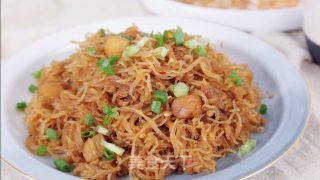 瑶柱虾米粉丝煲的做法步骤：7