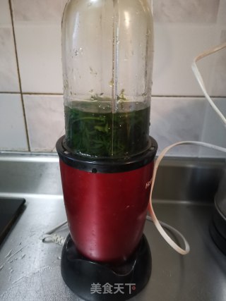 紫薯馅艾草青团的做法步骤：12