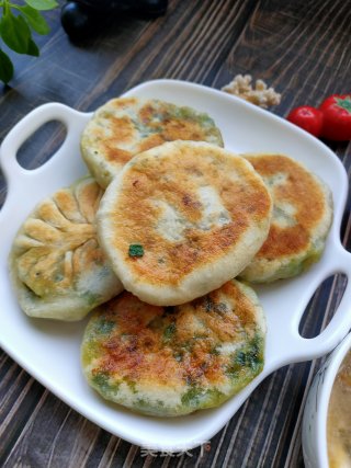 豆腐韭菜发面馅饼的做法步骤：14