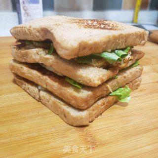 营养三明治的做法步骤：5