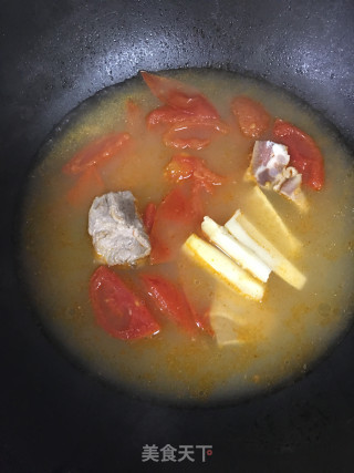 手擀腌笃鲜鸡蛋面的做法步骤：9