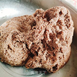 全黑麦核桃饼的做法步骤：2