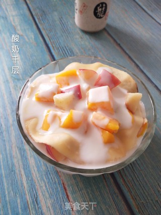 酸奶千层的做法步骤：11