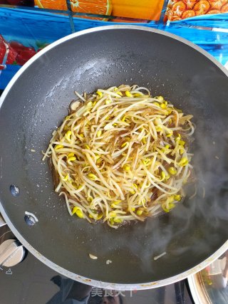 豆芽粉条炒韭菜的做法步骤：12