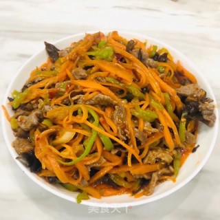 鱼香肉丝的做法步骤：5