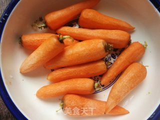 清蒸胡萝卜的做法步骤：2